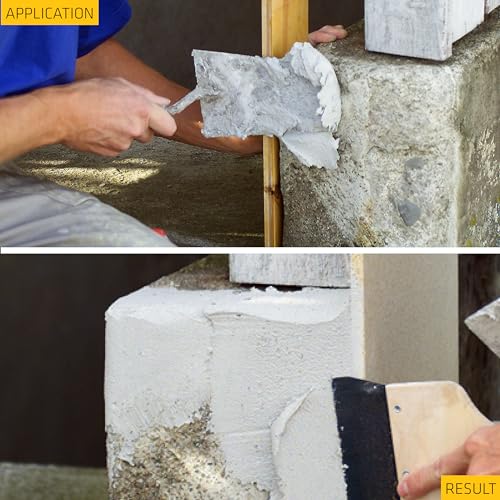 SIKA Sikacryl Ready-Mix Concrete Repair Patch, Gray, Textured, 1 qt 1-Pack - size: 1 qt (Pack of 1)