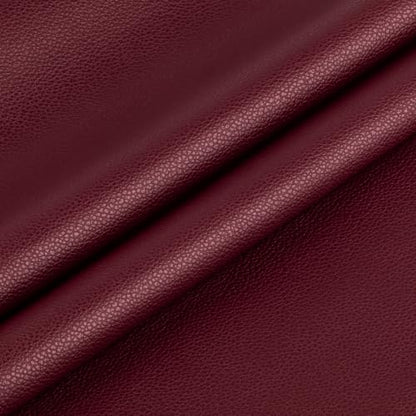 Marine Vinyl Faux Leather,12"X54" Boat Auto Upholstery DIY Projects (Burgundy, 12"X54") - color: Burgundy, size: 12"X54"