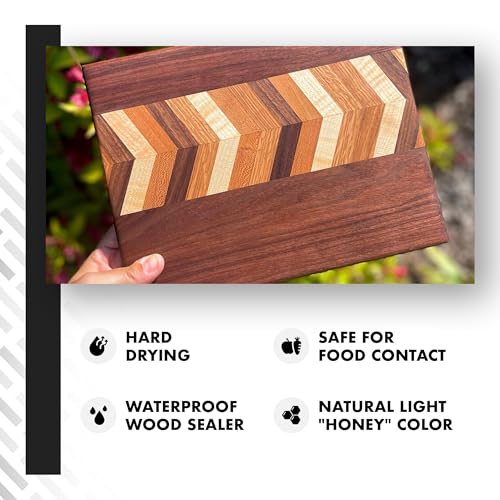 RMP Finishes Half and Half, Pure Tung Oil Mix for Wood Finishing, Cutting Boards, Butcher Blocks, Clay, Stone, and Slate, Food Grade, Pine, 1 Gallon - color: Pine, size: 128 Fl Oz