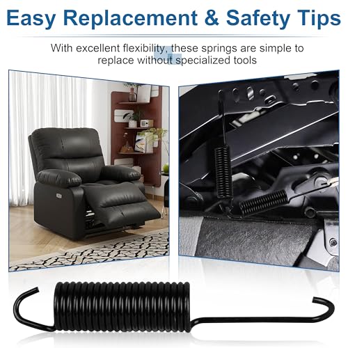 2 Pack 4-1/2 Inch Recliner Sofa Chair Mechanism Tension Spring