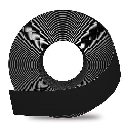GSCIT Club Melamine Edge Banding, 1 1/2 Inch x 10ft Black With Hot Melt Adhesive Pre-glued Flexible Edging Trim for Plywood Cabinet - color: Black, size: 1 1/2"x 10ft