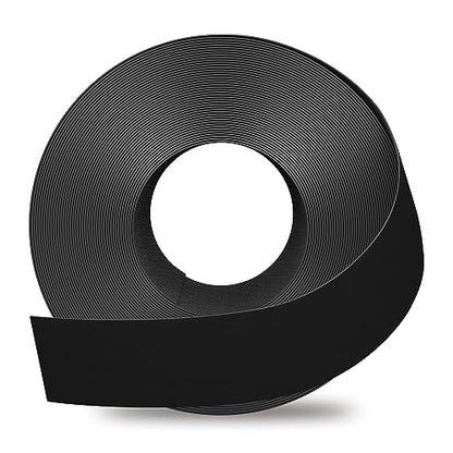 GSCIT Club Melamine Edge Banding, 1 1/2 Inch x 10ft Black With Hot Melt Adhesive Pre-glued Flexible Edging Trim for Plywood Cabinet - color: Black, size: 1 1/2"x 10ft