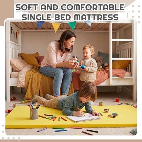 Amylove 1 Pack Upholstery Foam Sheet, 1/4" X 24" X 72",Yellow - color: Yellow, size: 1/4" X 24" X 72"