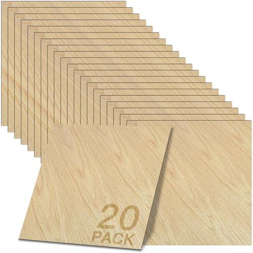 GSCIT Club 20 PCS Oak Wood Veneer, 12 inch x 12 inch Wood Edge Banding Pre-glued Flexible, Veneer Tape Banding for Cabinet Repair Furniture Restoration - color: Oak Veneer, size: 12"x 12" x 20PCS