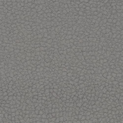 LJH Luxury Leather Grain Microsuede Upholstery Fabric AC Carabu, Cement 77 - color: Cement 77, size: 3 Yard (54" x 108") continuous yards