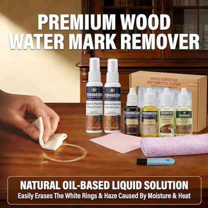 Wood Water Mark Remover-Furniture White Ring & Water Mark Removal Kit 12PCS - size: 27 PACK