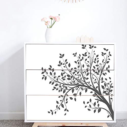 Self-Adhesive Dresser Sticker, Peel and Stick Furniture Stickers/Decals, Removable Furniture Skin (003, MALM)… - color: Md003, size: MALM