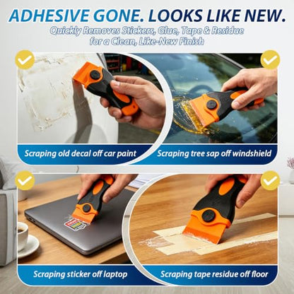 Lustrio Adhesive Remover Spray, Safe for All Surfaces 100ml/3.4oz.