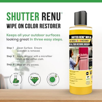 Wipe On | Advanced Color Restorer & Protactant, 08 Fl Oz. - size: Wipe On / 8 Oz
