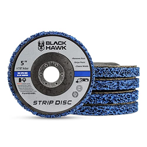 BHA 5" x7/8" Easy Strip Discs for Paint & Rust Removal - 5 Pack - style: 5” x 7/8”