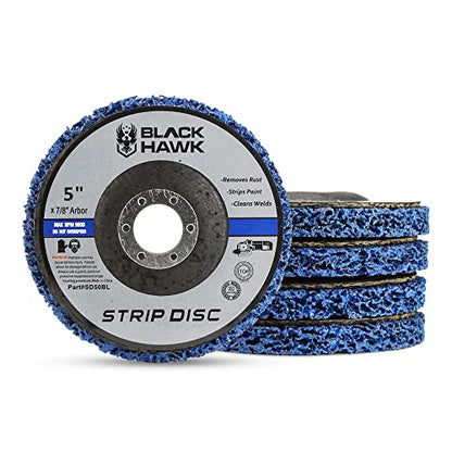BHA 5" x7/8" Easy Strip Discs for Paint & Rust Removal - 5 Pack - style: 5” x 7/8”