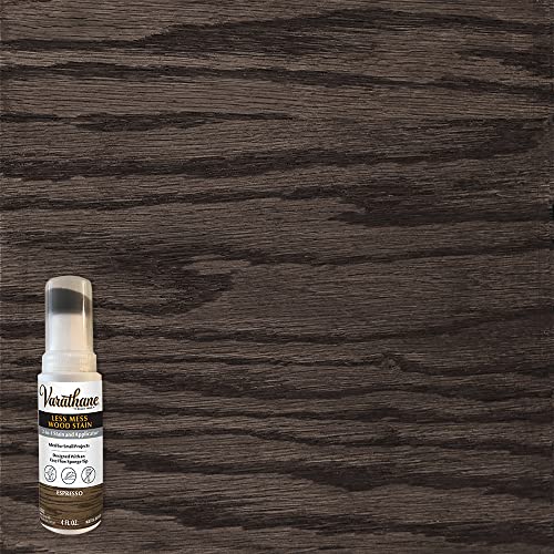 Varathane Less Mess Espresso Wood Stain & Applicator - color: Espresso, size: 4 Ounce (Pack of 1)