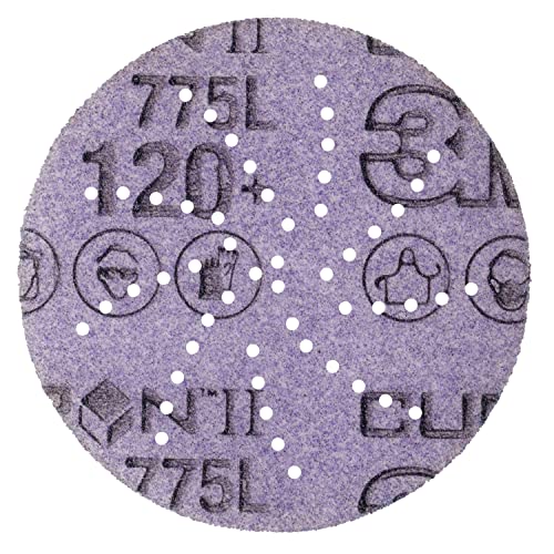 3M Xtract Cubitron II Film Disc, 775L, 120+ 3MIL, 3 in, Die 300DS