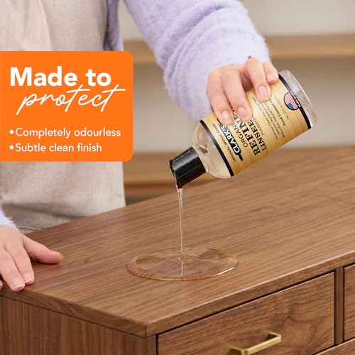 Clark's Organic Refined Linseed Oil, 12 oz - Original Wood Finish