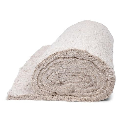 AK Trading CO. 27” Premium Cotton Upholstery Batting – High Loft 14oz Soft Batting for Quilting, Cushions, Upholstery & Stuffing – 100% Cotton, Made in USA – Off White - 1 Yard - size: 1 yard