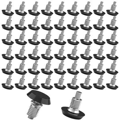 1/4" Thread Furniture/Table/Chair Feet Levelers Screw On,64 Pcs/Package Adjustable Wood Furniture Leg Levelers with 1/4-20 Threaded Inserts - size: 64Pcs With Nut