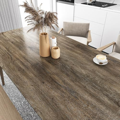 VEELIKE Distressed Wood Contact Paper Peel and Stick Thick Wood Grain Contact Paper for Countertops Table Furniture 24''x354'' Removable Self Adhesive Counter Top Covers Woods Wallpaper for Cabinets - size: 24''x354''