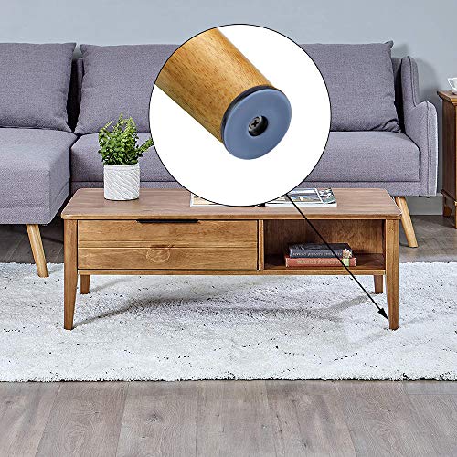 Furniture Sliders Chair Glides 1.5" Heavy Duty Furniture Glides Sliders Reusable Round Chair Leg Slides with Stainless Steel Screws Move Your Furniture Easy Safely Protects Your Floor - 12 Pack - size: 1.5"_12 Pack