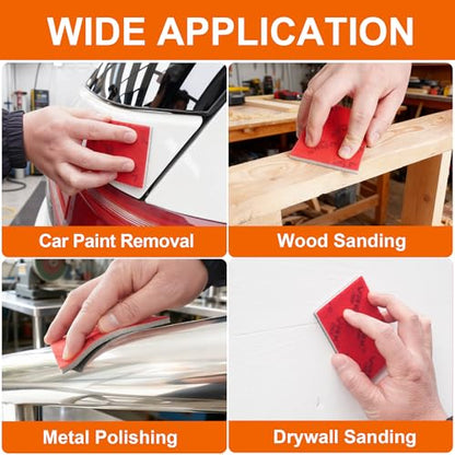 28 Pcs 2500 Grit Sanding Sponge,Ultra Fine Sandpaper,Soft Foam Hand Sander Block Wet Dry Sanding Pads for Automobile Wood Furniture Metal Drywall Polishing - style: 2500 Grit 28PCS