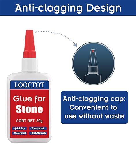 30g Stone Glue,Super Instant Glue for Marble,Granite and Tile Repair - style: Stone Glue
