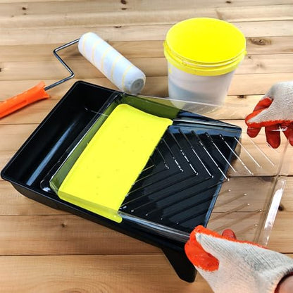 Great Andrew 4-Pack 9-Inch Paint Tray Liners, 2 Paint Trays with 2 Liners - size: 4 Pack, 9 Inch