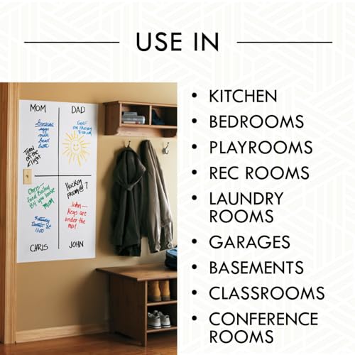Rust-Oleum Dry Erase White Brush-On Paint Kit - size: 16 Fl Oz (Pack of 1)