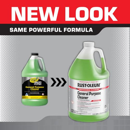 Rust-Oleum Professional Cleaners General Purpose Cleaner | 1 Gallon (128oz) | Professional Strength Concentrate - size: 128 Fl Oz (Pack of 1)