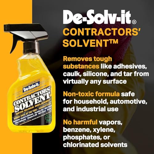Orange-Sol De-Solv-it® Pro Contractors Solvent™, Versatile Adhesive Remover Spray, 12-Ounce, 1-Pack