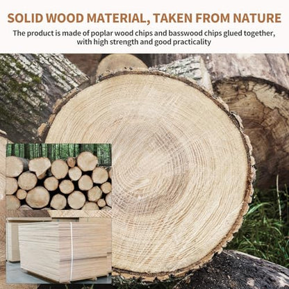 10 Pack-12x12'' Basswood Sheets 1/4 for Crafts Inch 6mm Unfinished Basswood Sheets.Plywood Sheets Used for DIY Projects, Laser Engraving, Wood Burning, Staining, Model Making & More - size: 10 Pack 12 x 12 x 1/4 Inch-6mm