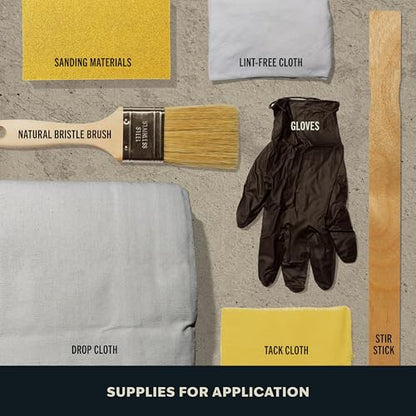 Varathane Premium Fast Dry Dark Walnut Wood Stain - color: Dark Walnut, size: 0.25 Quart (Pack of 1)