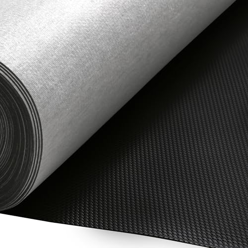 Vinyl Pantera Black 54" Wide 5 Yards Auto Home Commercial - color: Black Pantera, size: 5 Yards
