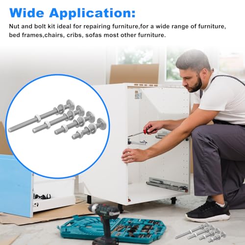 Wheelbarrow Handles Bolts Kit Replacement Wheelbarrow Rebuild Kit