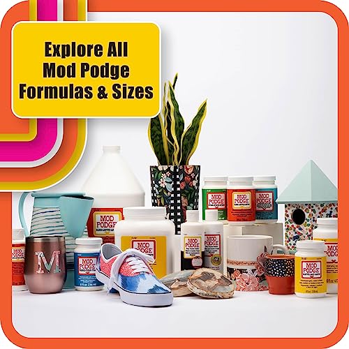 Mod Podge Super Matte, Premium All-in-One Glue, Sealer, and Finish, 8 fl oz, CS27596 - size: 8 oz (236 ml)