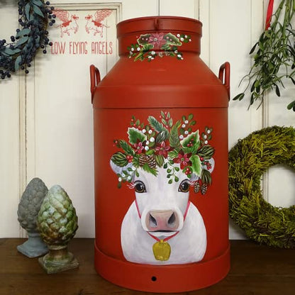 Dixie Belle Paint Company Chalk Mineral Paint - Barn Red (8oz) - color: Barn Red, size: 8 Fl Oz (Pack of 1)