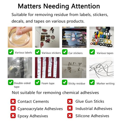 Adhesive Remover, Clean Up Wipes - 60 Count - Safely Removes Adhesive Residue, Rapidly Removes Labels, Car Stickers, Crayon, Tree Sap, Chewing Gum, Masking Tape, Marker Pen, Glue and Decals - color: green