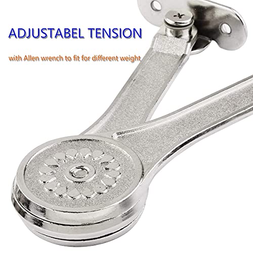 Toy Box Hinges Soft Close - Lid Support Heavy Duty Chest Soft Close Hinges for Wooden Box, Support 50lb/2pcs (APFFSY)