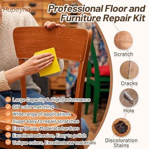 Hupeyna Wood Repair Kit, Wood Furniture Repair Kit - Brown Series - color: Brown Series