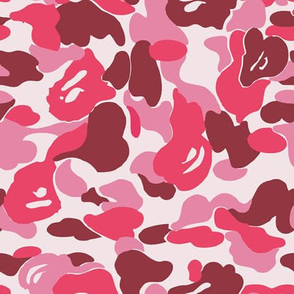 Self-Adhesive Vinyl Pink Camouflage Contact Paper Peel and Stick Camouflage Wallpaper for Walls Cabinets Furniture Door Classroom Arts Crafts Removable 17.7x117 Inches - size: 17.7"W x 117"L