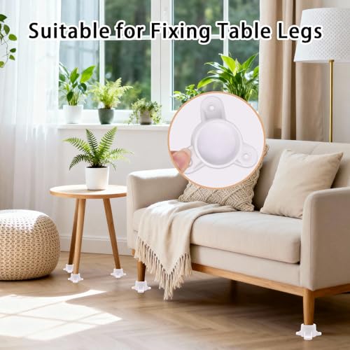 1 Inch PVC Flange PVC Table Leg Cap, 4 Pack Furniture Grade Rod Holder with Mounting Screws, Pipe Flange Fittings for DIY Making Storage Shelves, Support Feet - size: 1 Inch