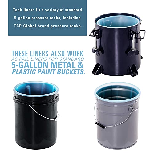 Master Elite 5 Gallon Paint Pressure Pot Tank Liners, Pack of 48 - size: 5 Gallon (Pack of 48)