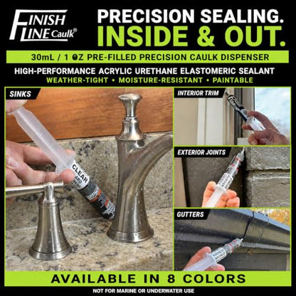 30mL Pre-Filled Precision Caulk Applicator Almond 1-Pack - color: Almond