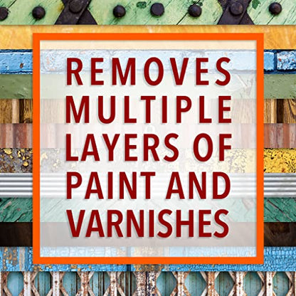 Smart 'n Easy Citrus Paint Remover Discount Bundle - DIY Paint Removal Made Easy - Includes 1 Gallon of Citrus Paint & Varnish Remover Gel & 6 Sheets Dumond Laminated Paper