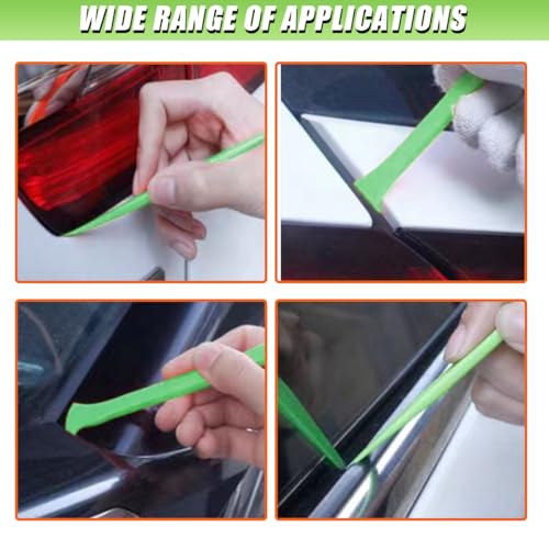 4PCS Car Vinyl Wrap Scraper Tool, Single Axe - size: Single Axe