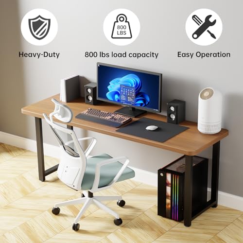 TOCRETOARE Metal Table Legs Heavy Duty, 34”H x 24”W, Metal Furniture Legs for Dining Desk Bench and Coffee Table, Industrial Black DIY Iron Bench Legs, Set of 2 - color: Rectangle, size: 34"Hx24"W