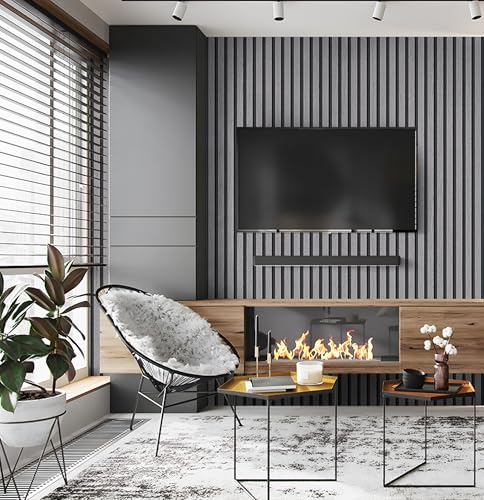 myforHD Wallpaper Peel and Stick Wood Grating Stripe Self-Adhesive Wallpaper Faux Wood Contact Paper Wood Slats Self Adhesive Wall Paper PVC Vinyl Film Removable Waterproof 17.3" x 236" - color: Wood I, size: 17.3" x 236.2"