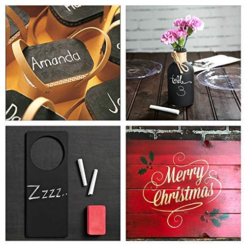 Chalkboard Blackboard Paint - Matte Finish [Grey] - (8.5oz Cover 32 sf) - color: Gray, style: 8.5oz Metal Can