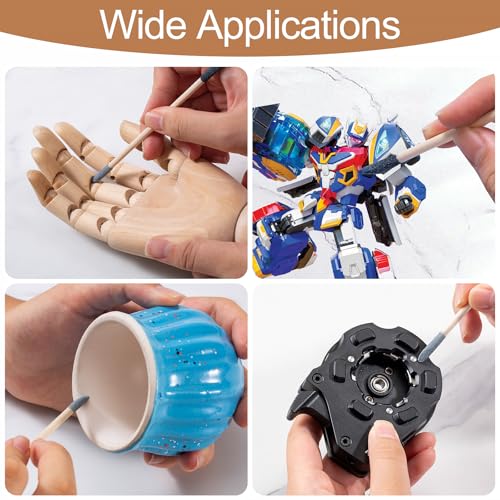 30 Pcs Sanding Sticks, Premium Double-Ended Matchstick Sanding Stick