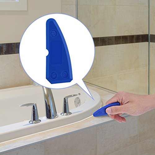 HOTOP 4 Pcs Silicone Caulking Tool Set Sealant Grout Finishing Tool