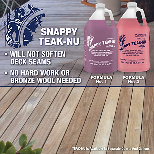 STAR BRITE Snappy Teak-Nu No 1 Restore & Renew - style: #2 Formula 1 Gallon