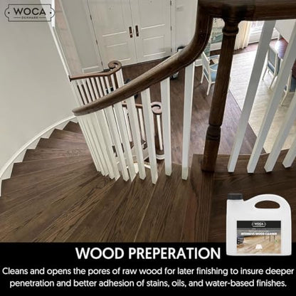 WOCA Intensive Wood Cleaner, Hardwood Floor Cleaner, 33.8 fl oz (1 L) - size: 33.8 Fl Oz (Pack of 1)